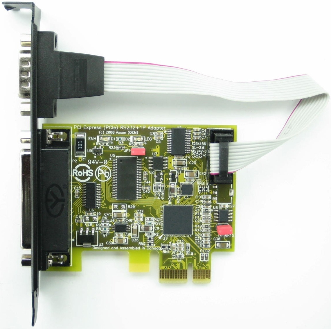 Click for large picture of the PCI Express (PCIe) LF769KB adapter